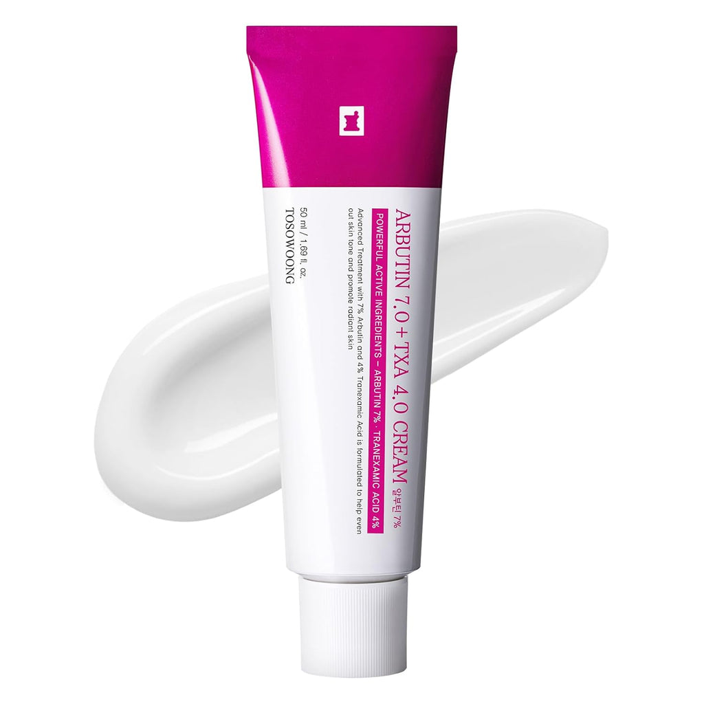 Arbutin 7% + Tranexamic Acid 4% Cream for Dark Spots, Brightening